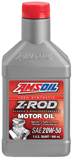 AMSOIL Z-ROD 20W-50 Synthetic Motor Oil (ZRF)